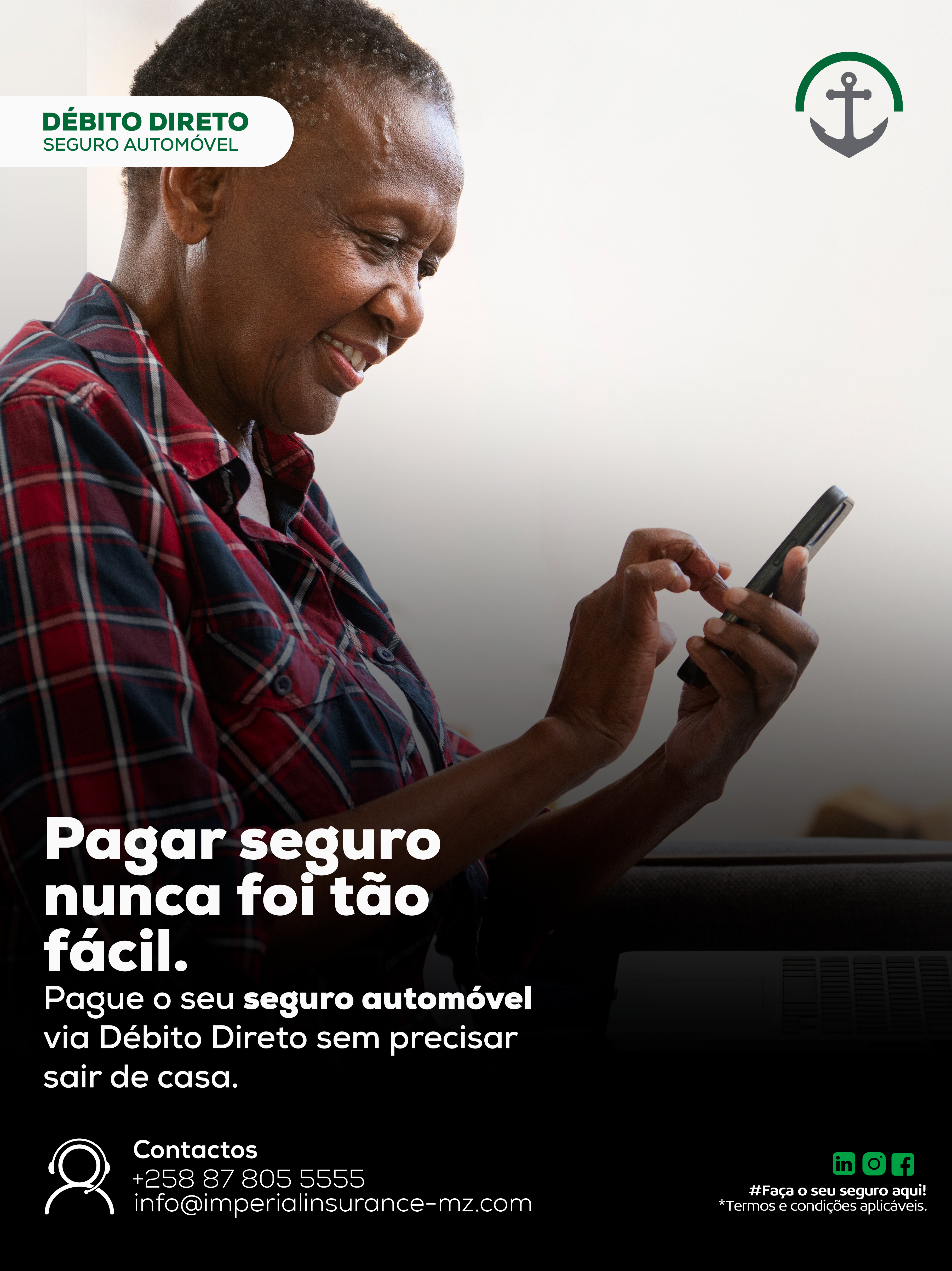 Acompanhamento próximo do seu sinistro
